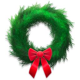 Holiday Wreath Icon PNG images
