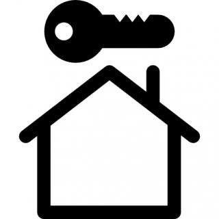Key On House Icons PNG images