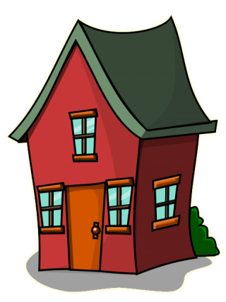 House Halloween Clipart PNG images