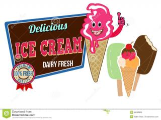 Ice Cream Icon On White Background, Vector Illustration. PNG images