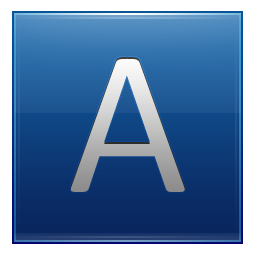 Letter A Symbol Icon PNG images