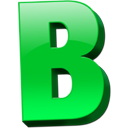 Letter B .ico PNG images