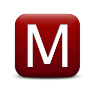Red Letter M Icon Png PNG images
