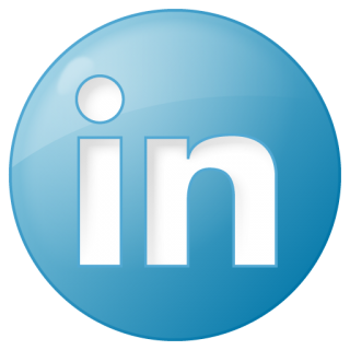 Social Linkedin Button Blue Icon | Social Bookmark Iconset | YOOtheme PNG images