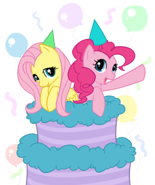 My Little Pony Birthday Celebration Cake PNG Picture PNG images