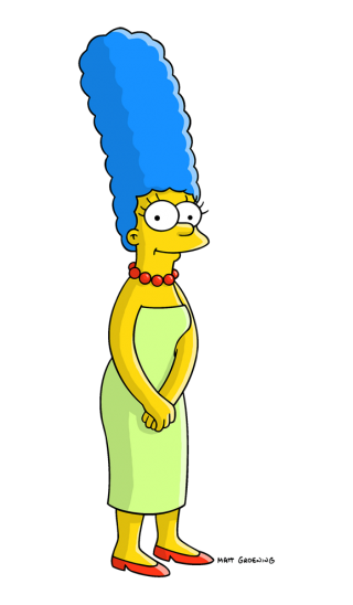 Background Marge Simpson PNG images