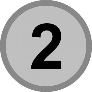 Medal, Number 2 Icon PNG images