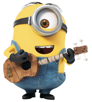 Minion With Guitar Png PNG images