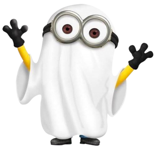 Minions Ghost Minion Boo Scary Png PNG images