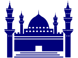Mosque Blue Icon PNG images