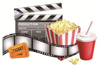 Cinema, Popcorn, Ticket, Movie, Theatre Png PNG images