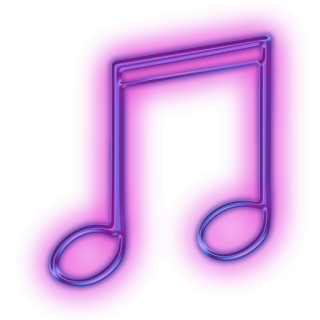 Purple Music Note Icon PNG images