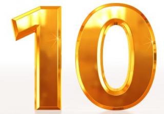 Number 10 Icon Svg PNG images