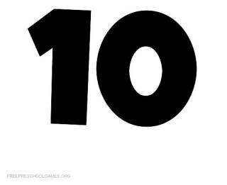 Number 10 Icon Library PNG images