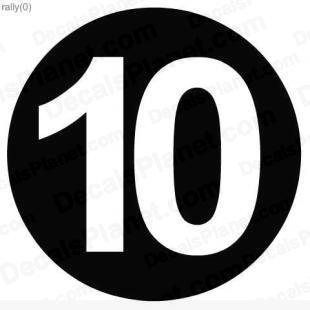 Icon Number 10 Size PNG images