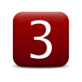 Number 3 Icon Vector PNG images