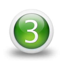 Photos Number 3 Icon PNG images