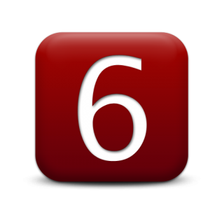 Number 6 Save Icon Format PNG images