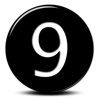Icon Svg Number 9 PNG images