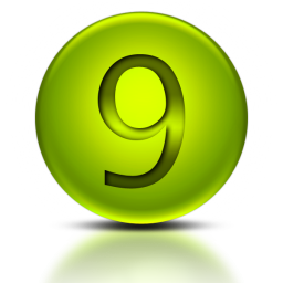 Png Number 9 Icon PNG images