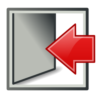 Door, Exit, Log Out, Logout, Sign Out Icon PNG images