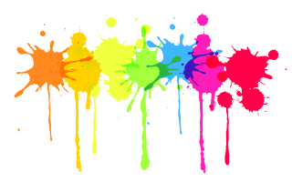 Colorful, Paint, Splatter Image PNG images