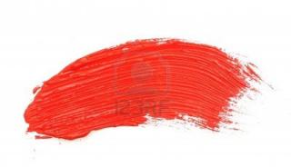 Red Paint Brush Stroke Png PNG images