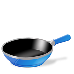 Blue Pan Icon PNG images