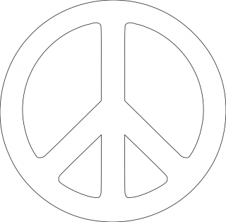 Background Transparent Peace Sign PNG images
