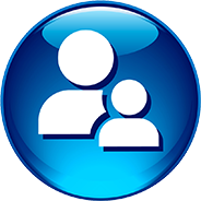 Icon Download Person Blue Png PNG images