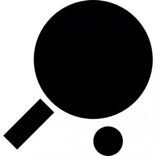Ping Pong Vector Icon PNG images