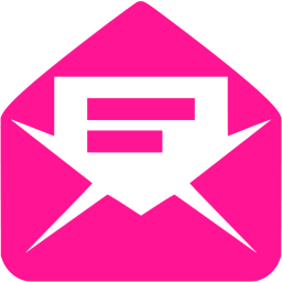 Pink Read Message Icon PNG images