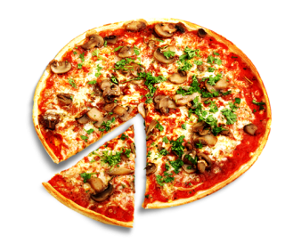 Big Pizza One Slice Png PNG images