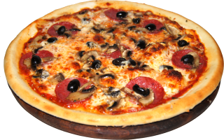 Olive Mixed Pizza Transparent Image PNG images