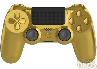 Gold Ps4 Controller Png PNG images