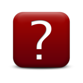 Dark Red Question Mark Icon PNG images
