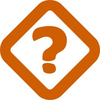 Orange Question Mark Symbol Icon PNG images