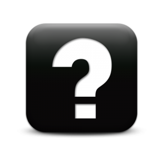 Question Mark Black Icon PNG images