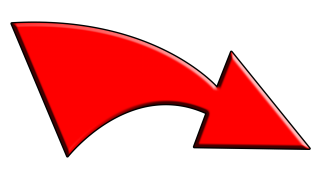 Red Curved Arrow Png PNG images