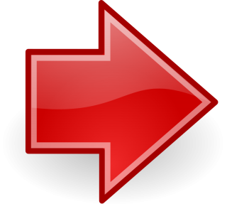 Red Arrow Glassy Right Png PNG images