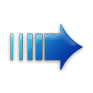 Blue Pattern Right Arrow Icon PNG images