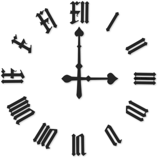 Roman Numeral Clock Png Pic PNG images