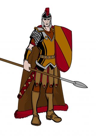 Svg Icon Roman Soldier PNG images