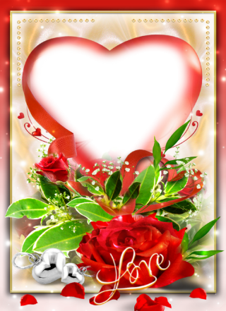 Heart Rose Romantic Png PNG images
