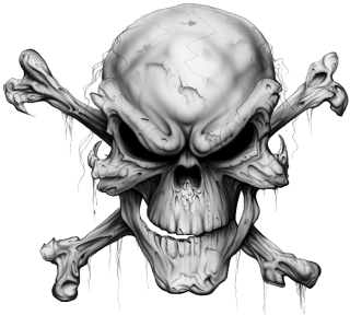 Transparent Skull And Crossbones Background PNG images
