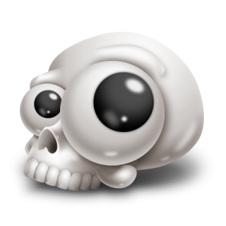 Skull 1 Icon PNG images