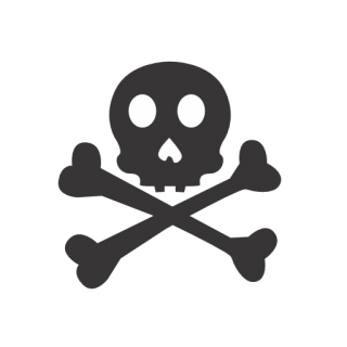 Skull Crossbones Icon PNG images