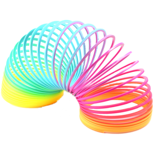 Colorful Slinky Art Png PNG images