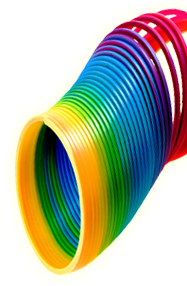 Colorful Slinky Png PNG images
