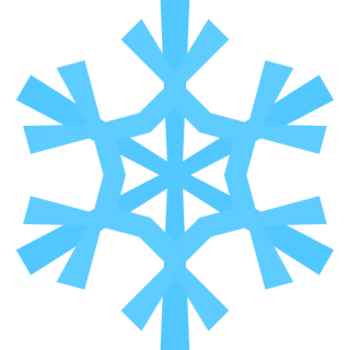 Blue Snow Icon PNG images
